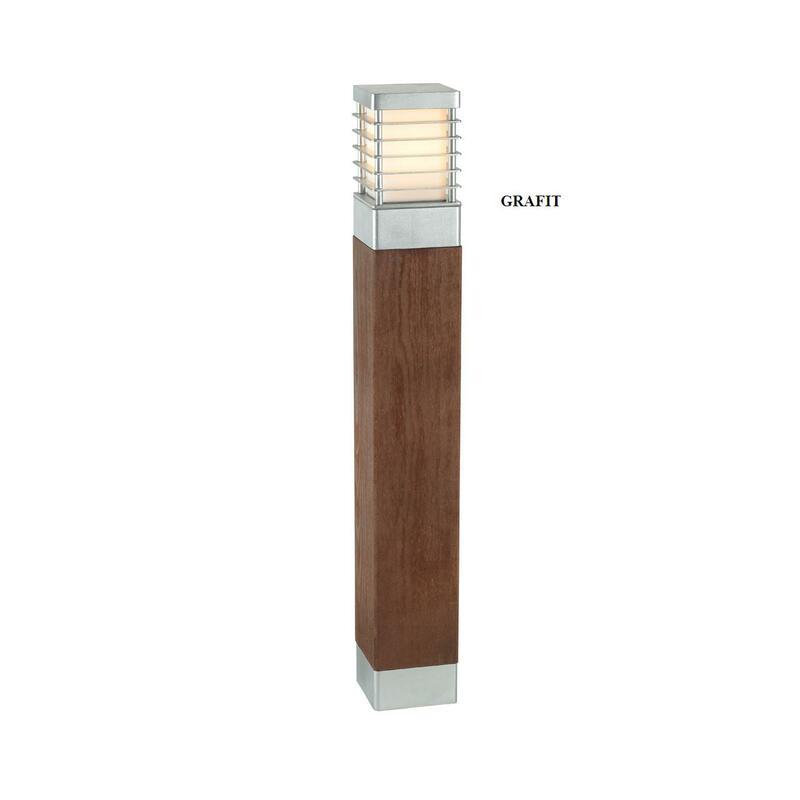 

Уличный столбик Norlys 1410Gr Halmstad Wood Grafit