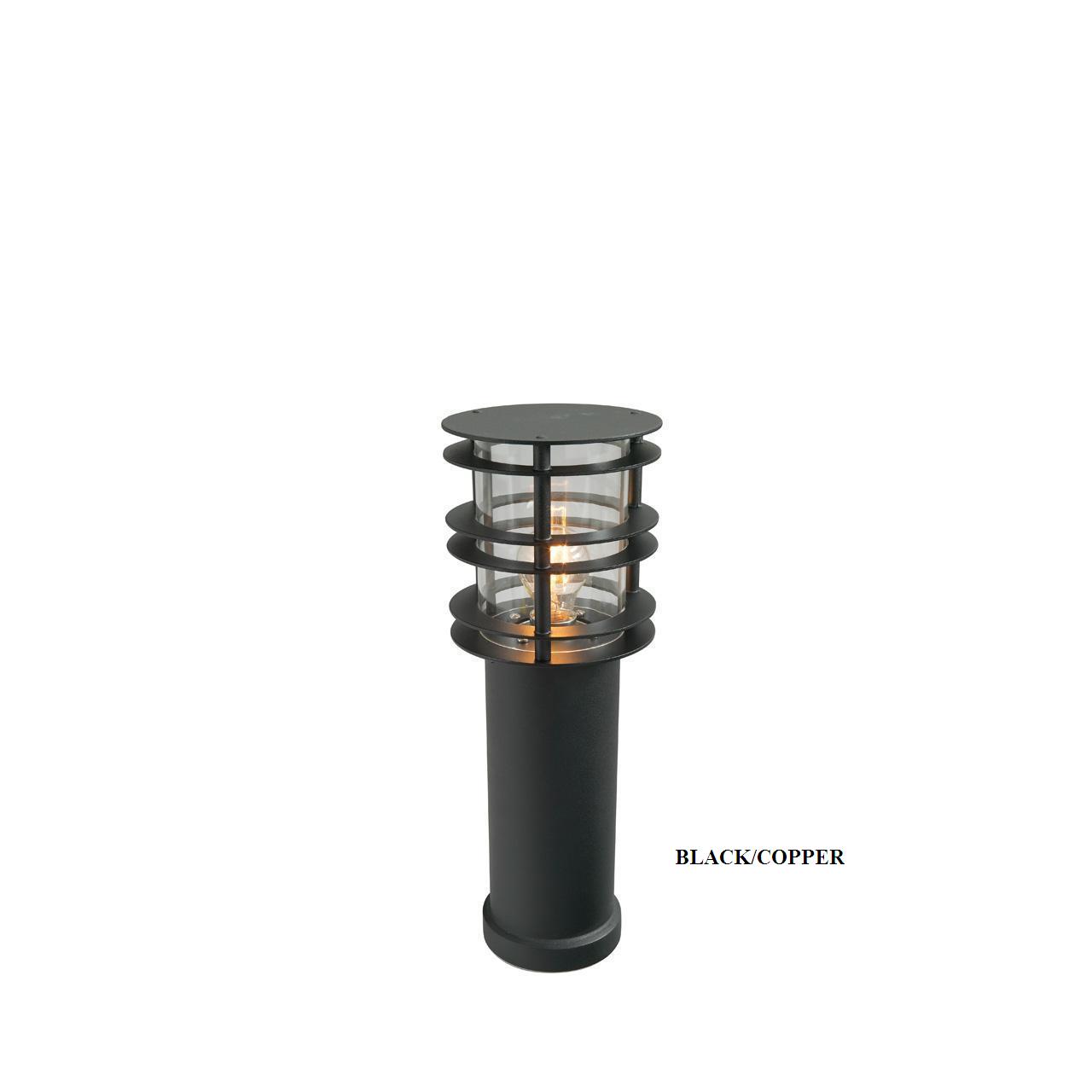 

Уличный столбик Norlys 298B/c Stockholm Black/copper