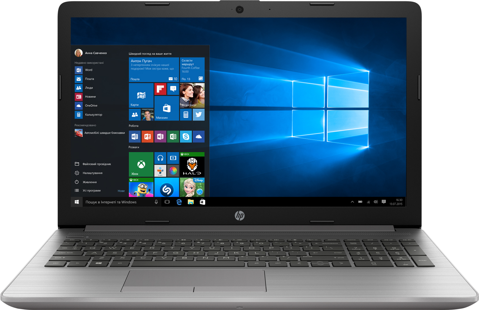 

Ноутбук HP 250 G7 (197R6EA) Silver