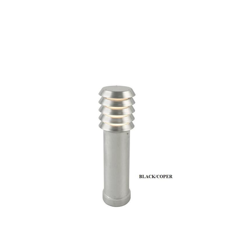 

Уличный столбик Norlys 1476B/c Alta Black/coper
