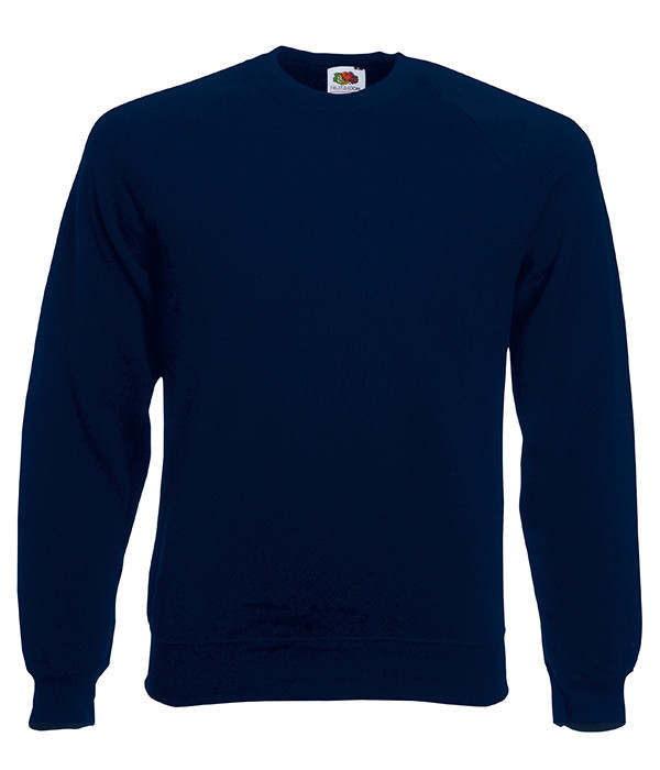 

Свитшот Fruit of the Loom Classic raglan sweat XXL Глубокий Темно-Синий