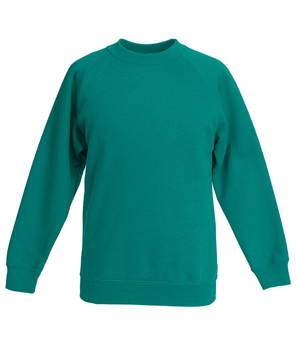 

Свитшот Fruit of the Loom Classic kids Изумрудный 104 см (062039077104)