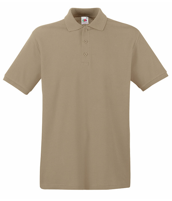 

Поло Fruit of the Loom Premium polo  Хаки, Поло Fruit of the Loom Premium polo S Хаки