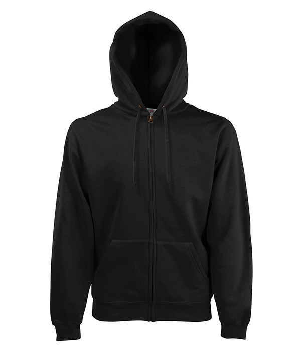 

Толстовка Fruit of the Loom Classic hooded sweat jacketM Черный
