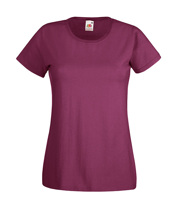

Футболка Fruit of the Loom ValueWeight  Бордовый, Футболка Fruit of the Loom ValueWeight XS Бордовый