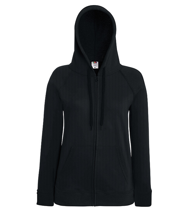 

Толстовка Fruit of the Loom Lightweight  Черный, Толстовка Fruit of the Loom Lightweight XS Черный