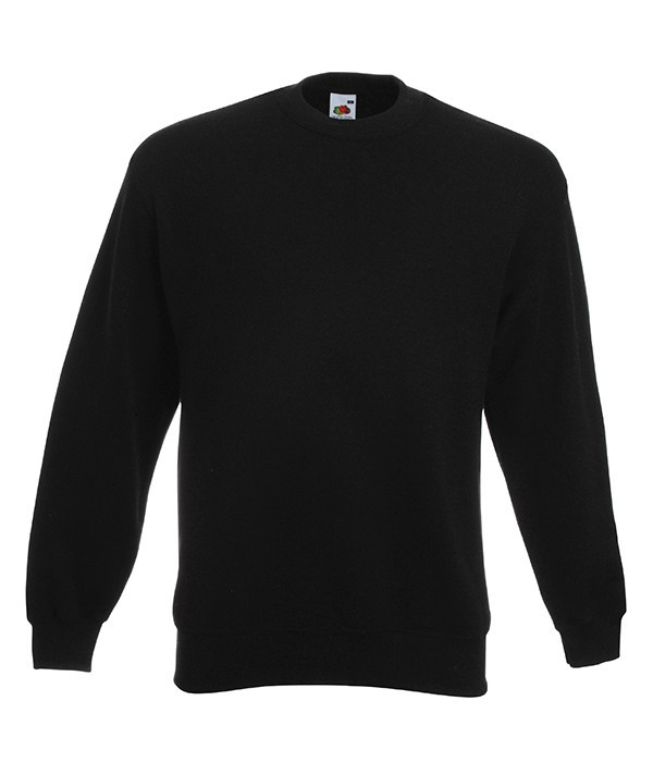 

Свитшот Fruit of the Loom Classic set-in swea S Черный