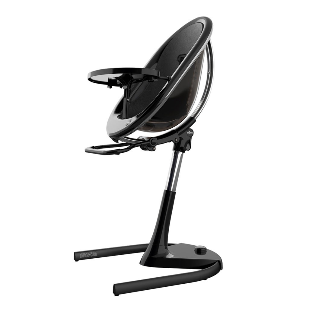 

Стульчик для кормления Moon black