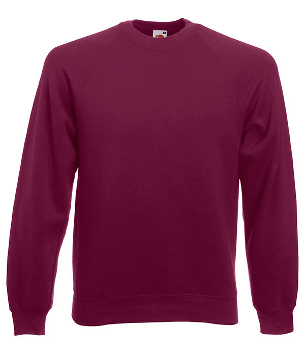 

Свитшот Fruit of the Loom Classic raglan sweat XL Бордовый