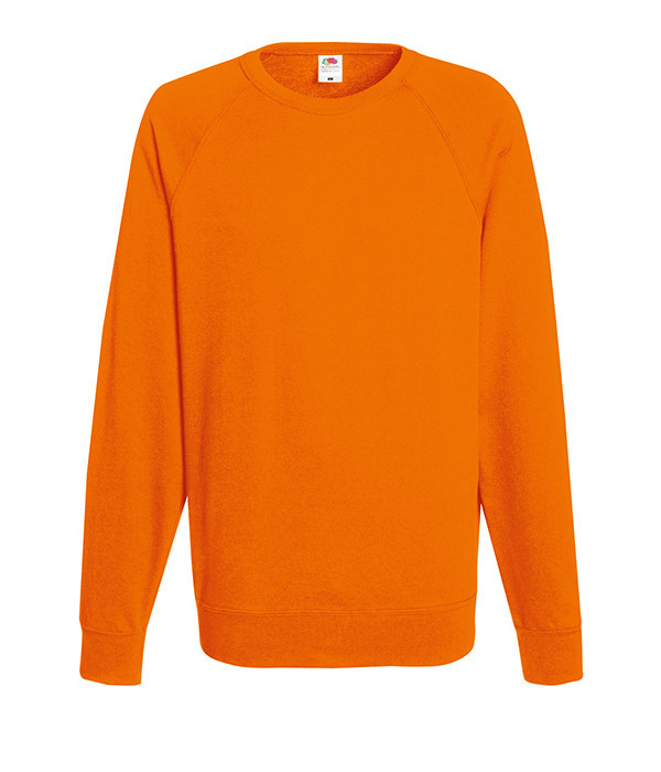 

Свитшот Fruit of the Loom Lightweight raglan sweat XXL Оранжевый