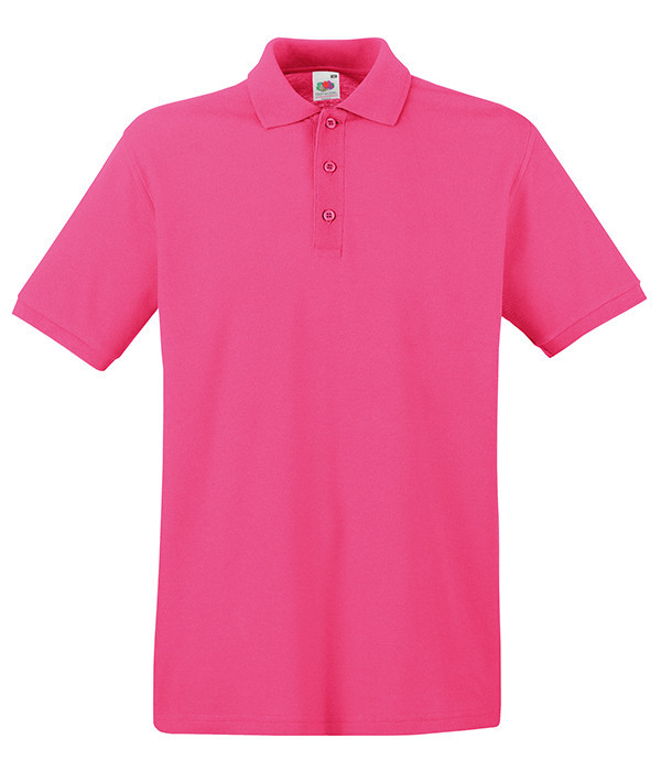 

Поло Fruit of the Loom Premium polo  57 Малиновый, Поло Fruit of the Loom Premium polo 2XL 57 Малиновый