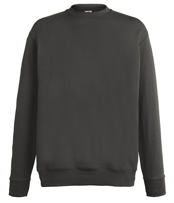 

Свитшот Fruit of the Loom Lightweight set-in sweat M Светлый Графит