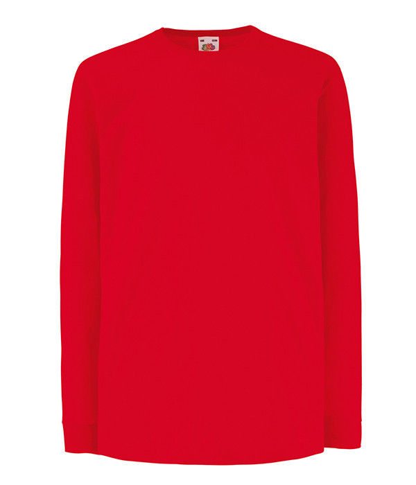 

Футболка Fruit of the LoomLong Sleeve Красный 128 см