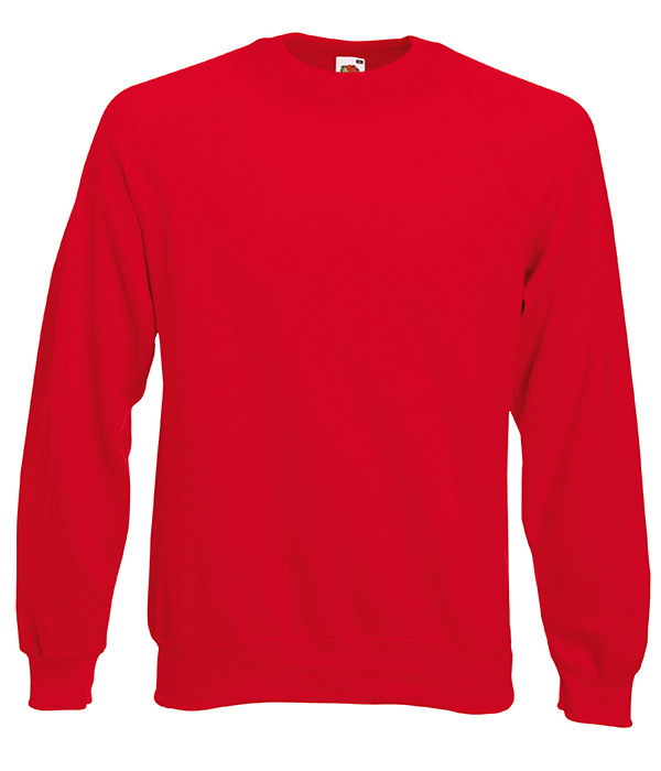 

Свитшот Fruit of the Loom Classic raglan sweat S Красный