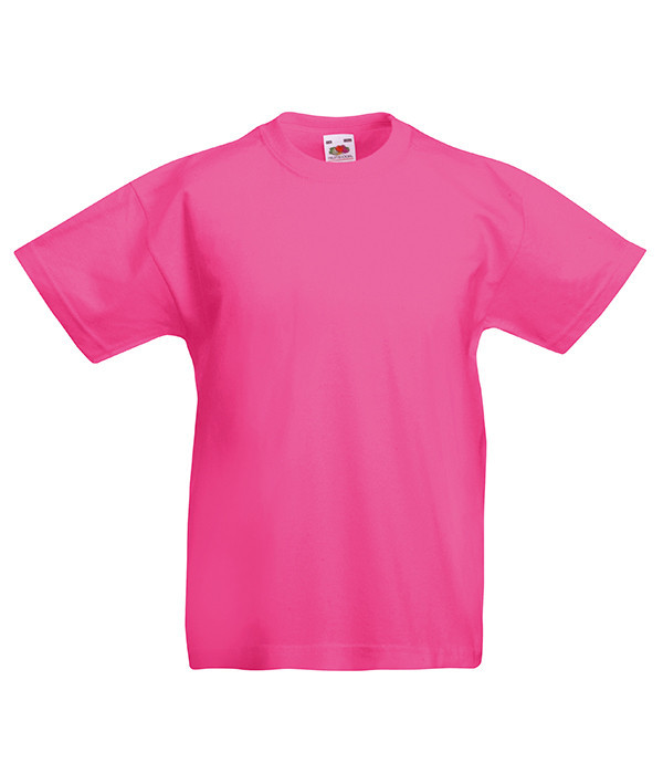 

Футболка Fruit of the Loom Valueweight Малиновый 104 см