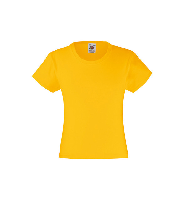 

Футболка Fruit of the Loom Valueweight Солнечно Желтый 164 см