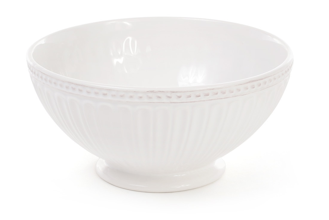 

Пиала керамическая 750мл, цвет - белый, набор 4 шт