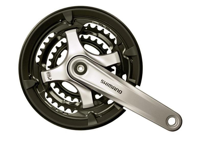 

Шатуны Shimano Tourney FC-TY701 170мм 42X34X24.