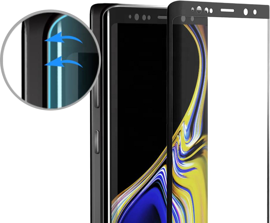 

Защитное стекло Zifriend для Samsung Galaxy S8+ SM-G955 Black