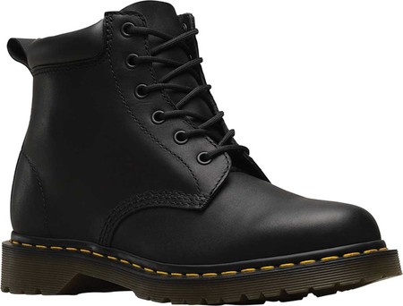 

Мужские ботинки Dr. Martens 939 Ben 6 Eye Padded Collar Boot Black/Black Greasy Leather 46