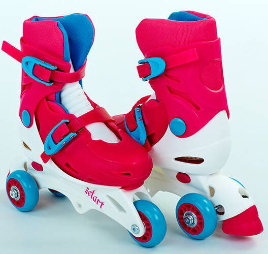 

Раздвижные детские ролики Zelart Kids Бакли Розовые размер 31-34 (rlzb111)