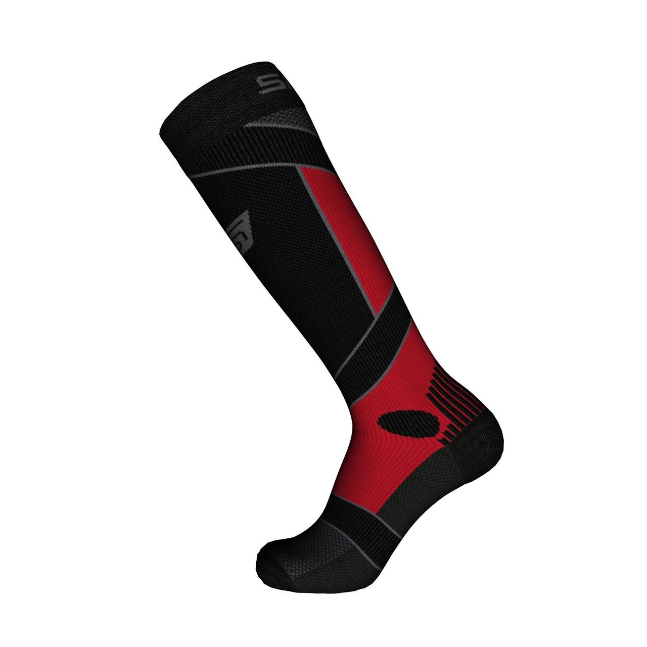 

Носки компрессионные SPAIO Effort Compression 03 35-37 черный/серый/красный