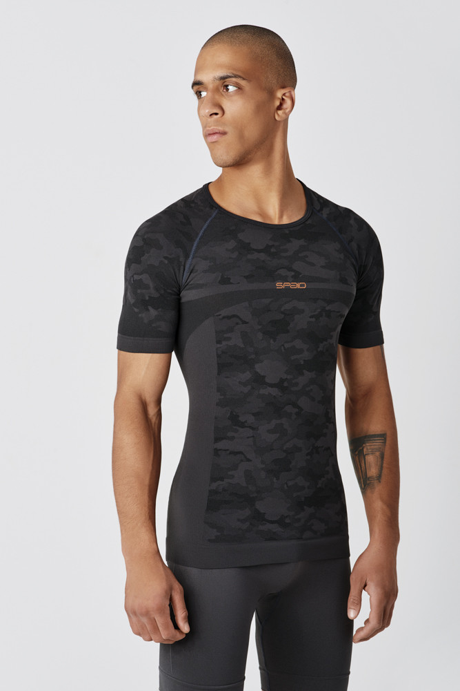 

Термофутболка мужская SPAIO Inforce Camouflage  антрацит, Термофутболка мужская SPAIO Inforce Camouflage M антрацит