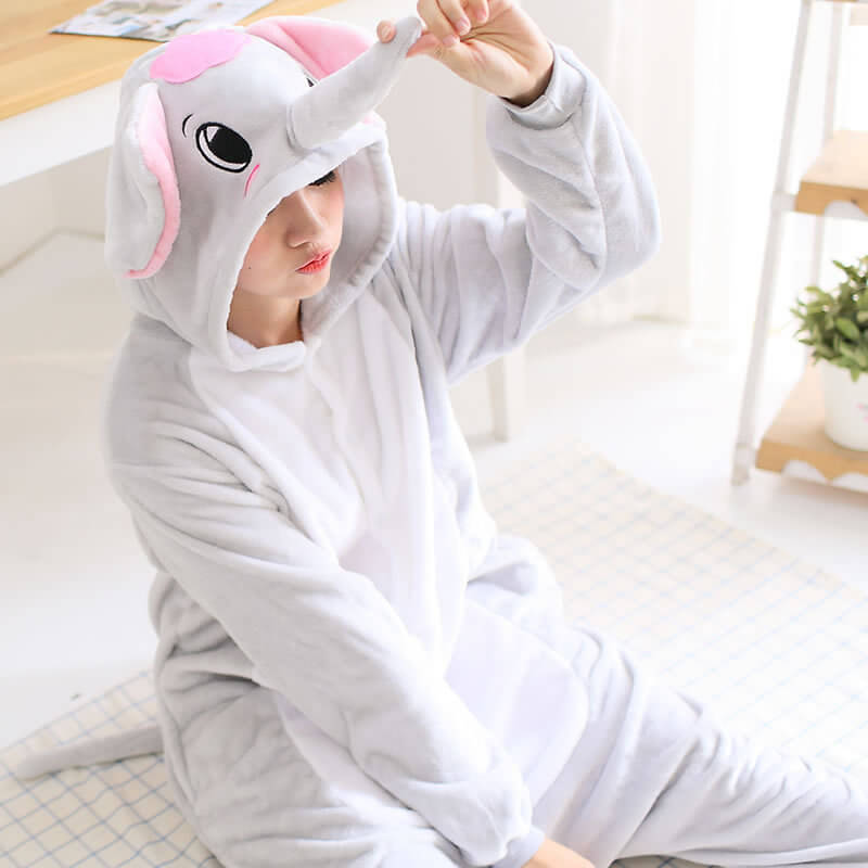 

Пижама Кигуруми взрослая BearWear Слон  155 - 165 см Серый (K1W1-0078, Пижама Кигуруми взрослая BearWear Слон M 155 - 165 см Серый (K1W1-0078-M)