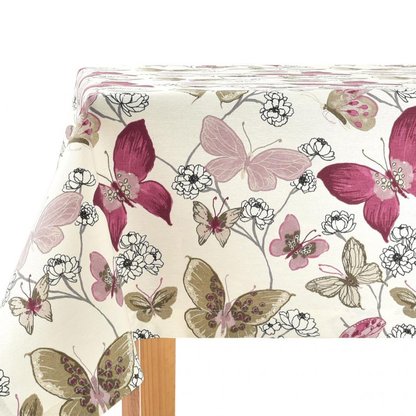 

Тефлоновая Скатерть Tablecloth Бабочки Сирень 110*150 см