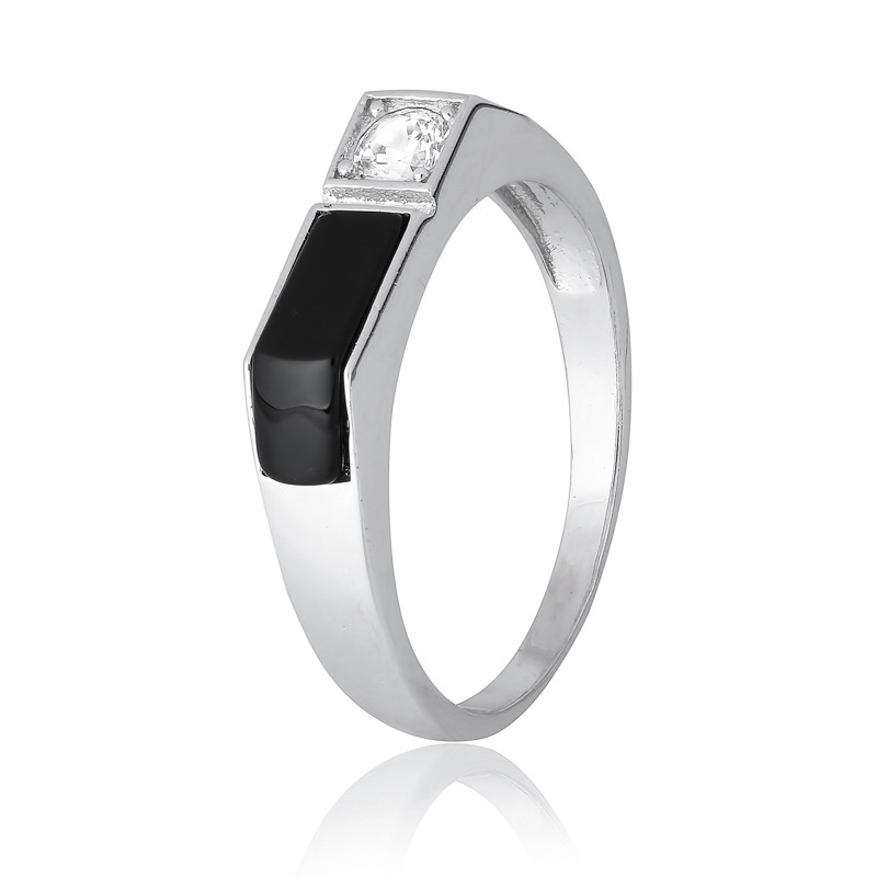 

Серебряное кольцо родированное Silvex925 - К2ФО/496-20