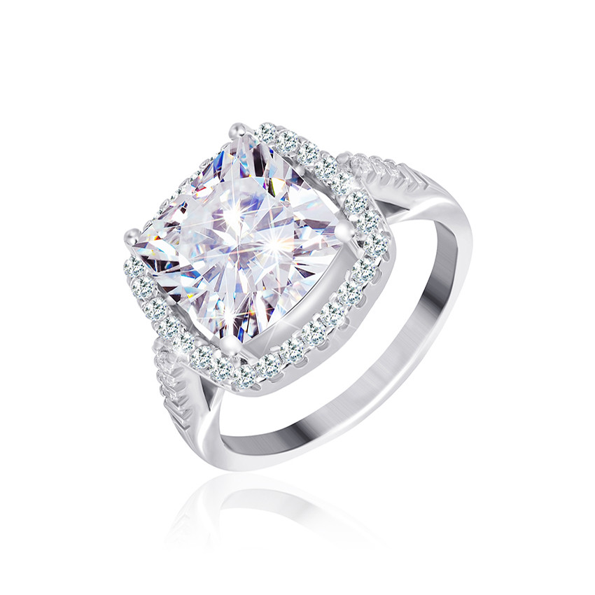 

Серебряное кольцо родированное Silvex925 - КК2Ф/400-17