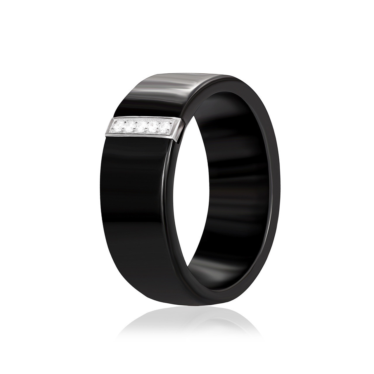

Серебряное кольцо керамическое Silvex925 К2ФК/1015 - 17,5