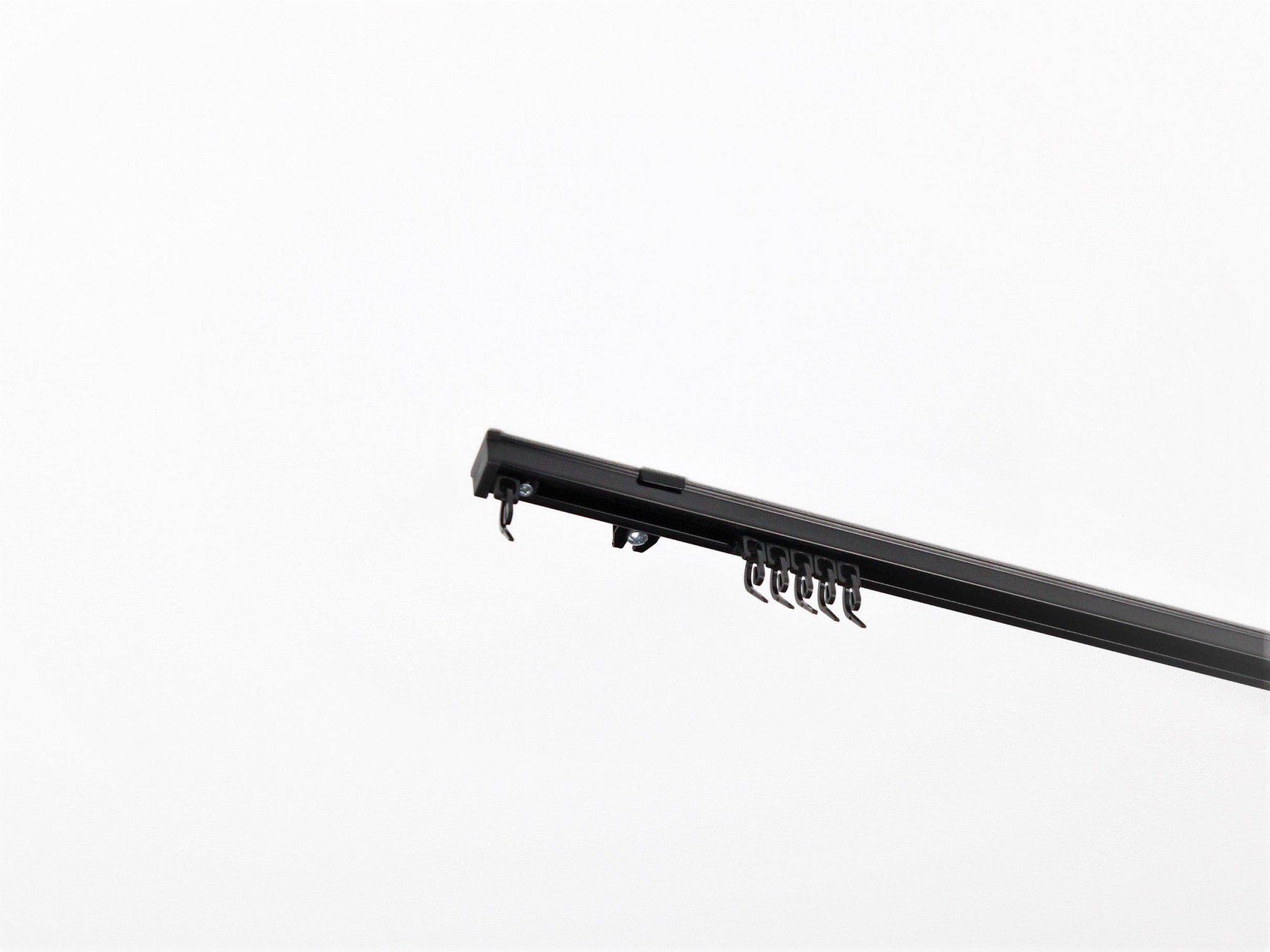 

Карниз стельовий 1-рядний Homs Decor KS 360 см алюміній чорний