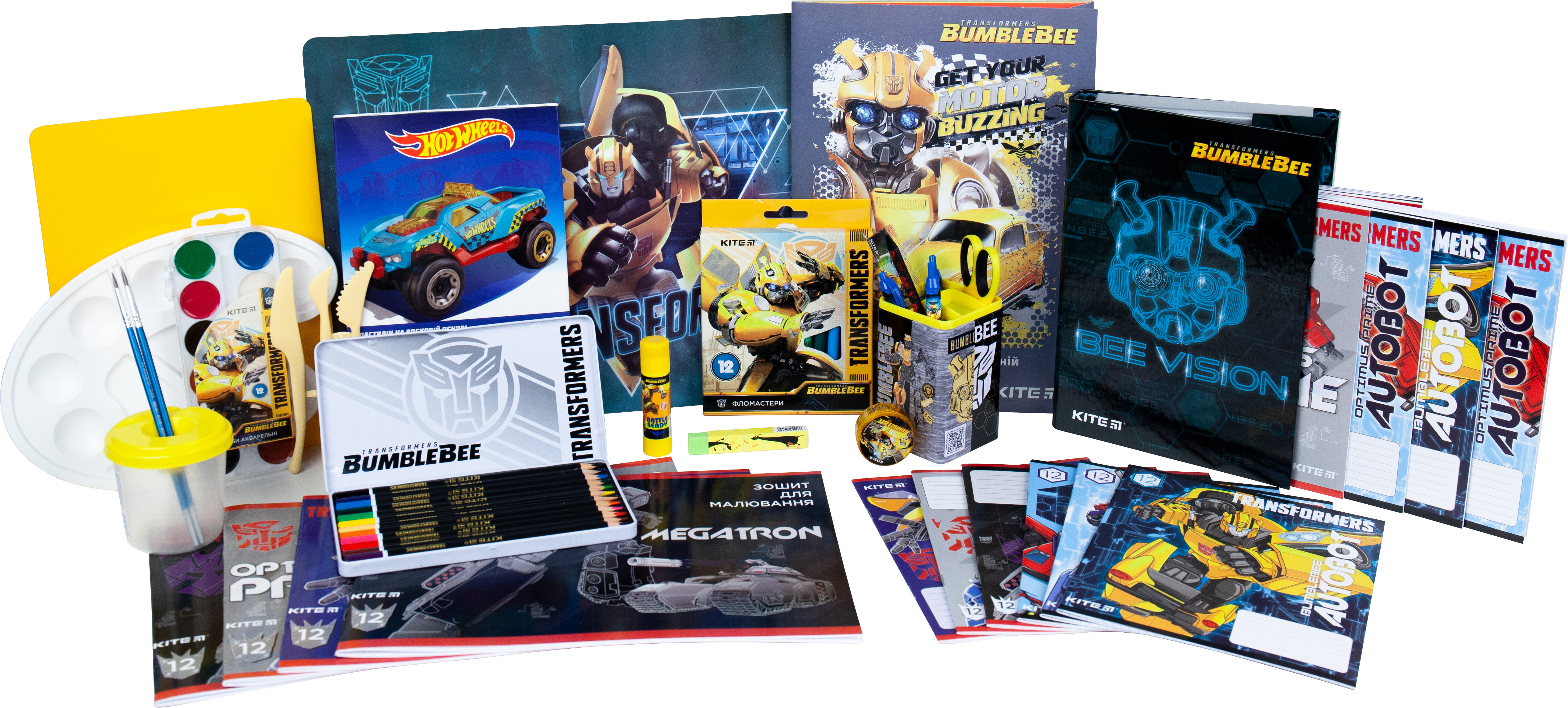 

Набор канцелярии для школьника Kite Transformers (K20-S10)