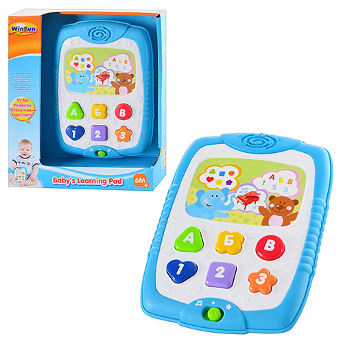 

Игрушка «Обучающий планшет» WIN FUN 0732-07 Голубой ()