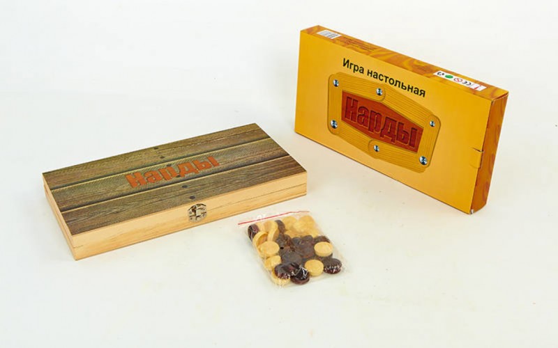 

Нарды настольная игра деревянные W7711 (PS02358)