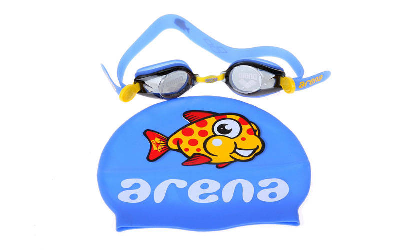 

Очки для плавания ARENA MULTI CMBI-ST 2 WD AR-92278-20голубой-желтый (PL000142)
