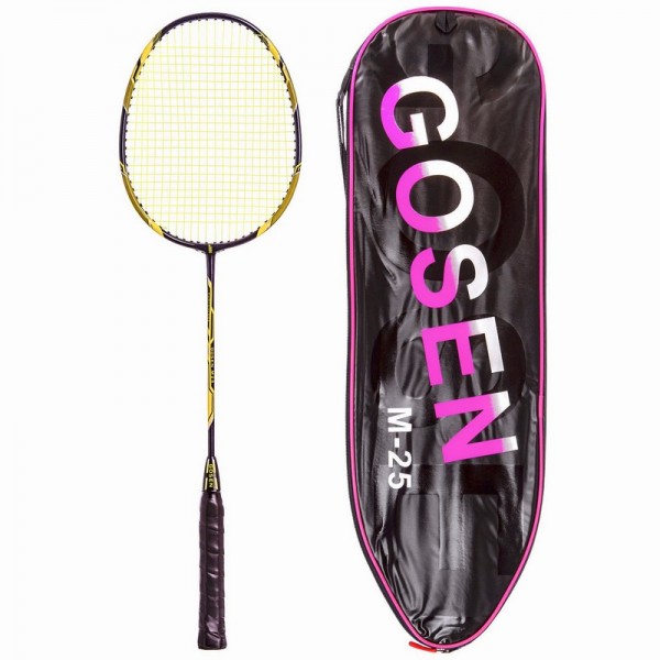 

Ракетка для бадминтона 1штука в чехле GOSEN M-25 Replica Pink (PS02283)