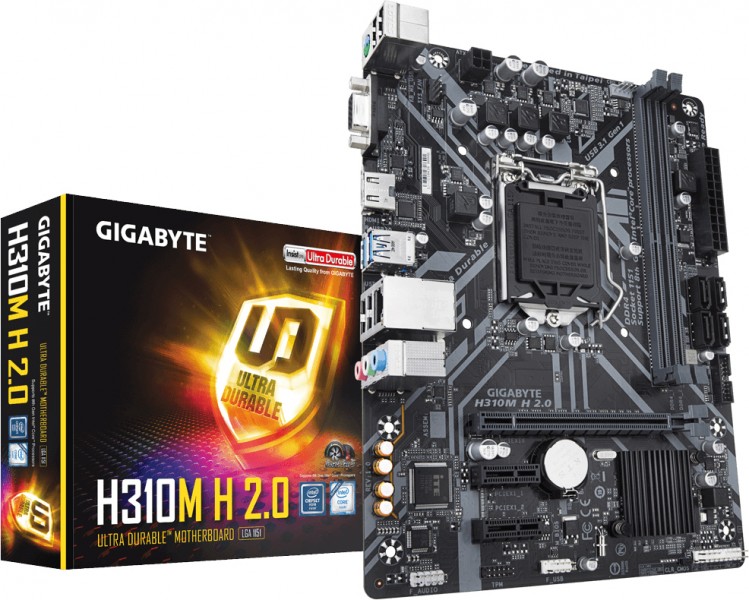 

Материнская плата Gigabyte H310M H 2.0 (F00172122)