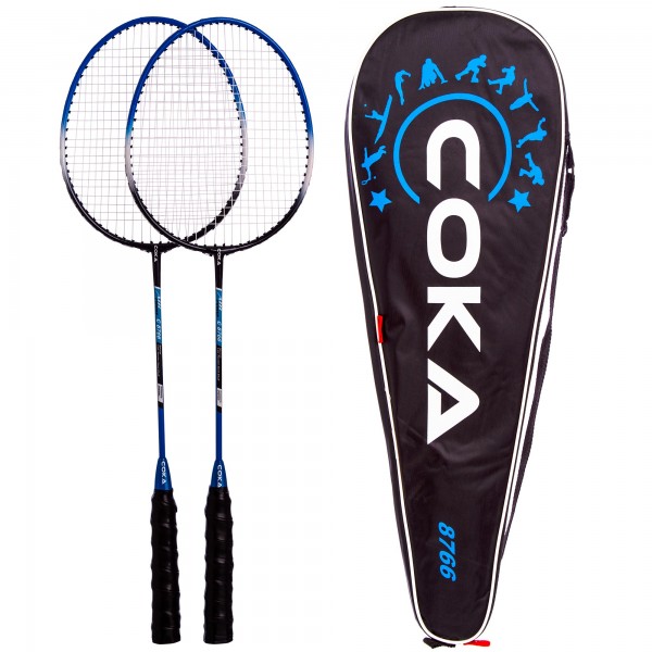 

Набор для бадминтона 2 ракетки в чехле COKA 8766 Blue (PS02233)