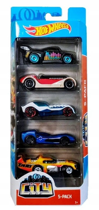 

Набір машинок Hot Wheels City 5 Pack 1:64 (1806) (GHP56)