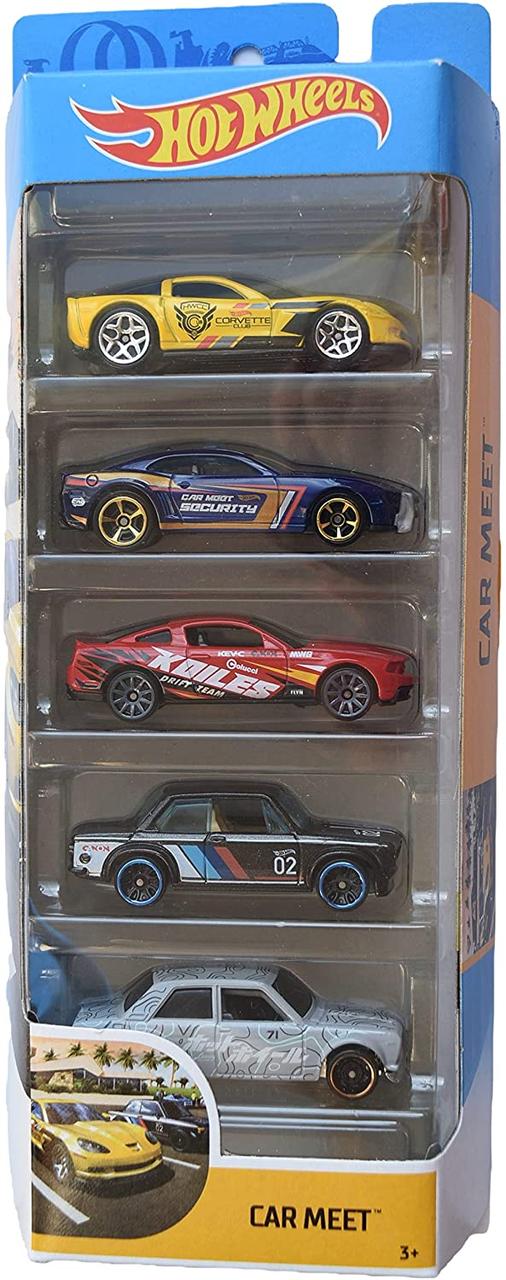 

Набір машинок Hot Wheels Car Meet 5-Pack 1:64 (GHP52) (B083LN6M7M)