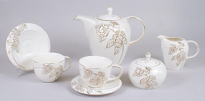 

Чайный сервиз Princess Gold-7C10 15 предметов