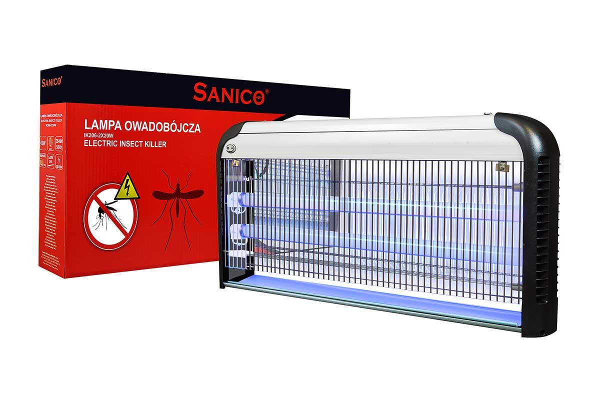 

Ловушка для насекомых Sanico 40W 2*20Вт 120-150 кв.м.