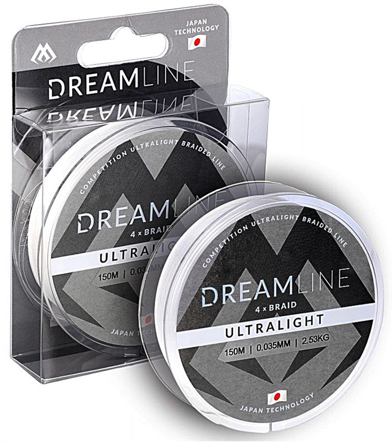 

Шнур Mikado Dream Line Ultralight 4-Braid 150 м 0.058 мм 4.43 кг Белый (ZDL000W-150-0058)