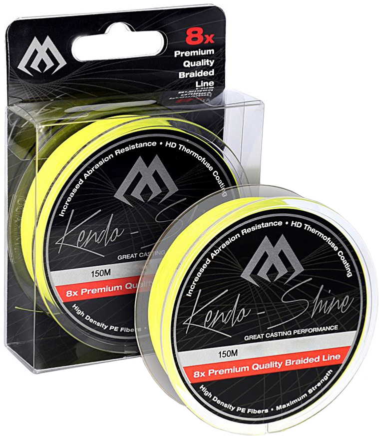 

Шнур Mikado Kendo Shine 8-Braid 150 м 0.12 мм 9.62 кг Жёлтый (ZKS00Y-150-012)
