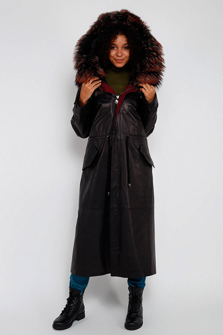 

Куртка Lesynee A 1807/parka/kps 44 Черные 223370014