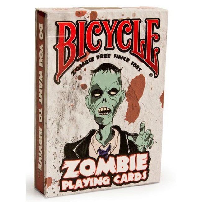

Игральные карты для покера Bicycle Zombie