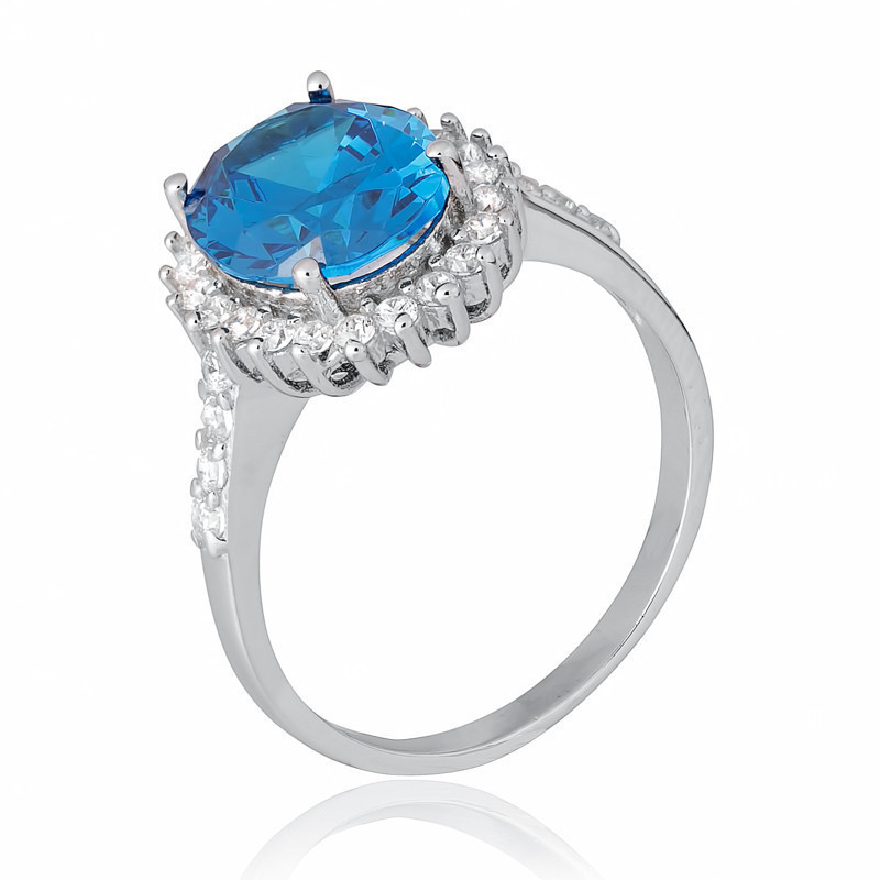 

Серебряное кольцо с фианитом Silvex925 КК2ФЛТ/377 - 17