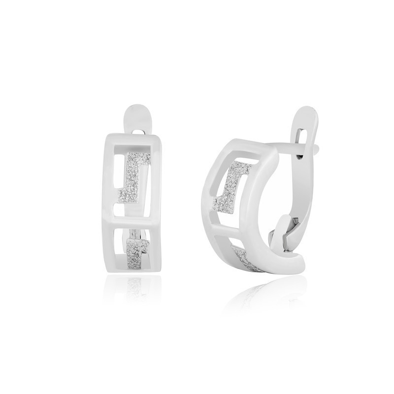 

Серебряные серьги Silvex925 С2/120, с английской застежкой